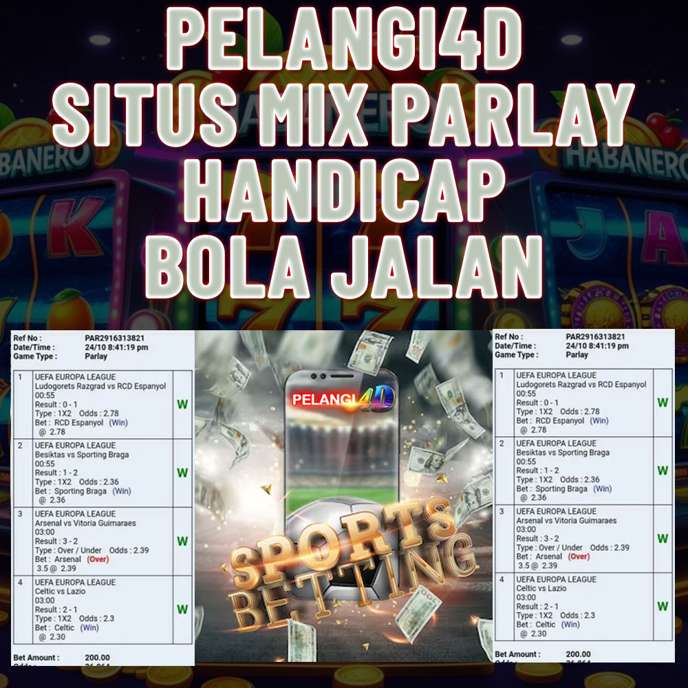 PELANGI4D | Situs Taruhan Bola Depo 10 Ribu